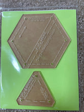 Jack Squares Studio Hexie Triangle Templates MIni 1 1/2"